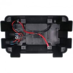 Plastik Akü Kutusu Çakmak+Usb+Voltmetreli