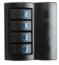 Bfy 4'lü Switch Panel, Işıklı ve Otomatik Sigortalı
