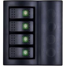 Bfy 4'lü Switch Panel, Işıklı ve Otomatik Sigortalı