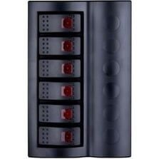 Bfy 6'lı Switch Panel, Işıklı ve Otomatik Sigortalı