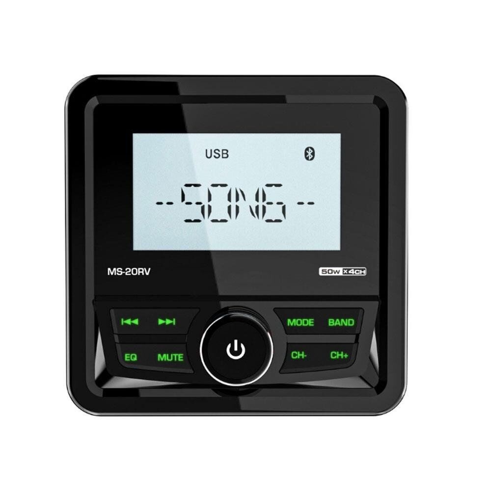 Kare USB Girişli Bluetoothlu Marine Teyp