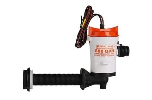 Seaflo Livar Pompası 800 gph. Yatay 12 V