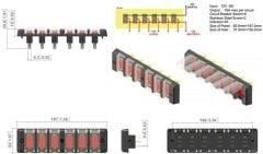 6'lı Switch Panel - Su Geçirmez Kapaklı