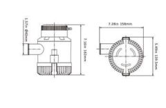 Seaflo Sintine Pompası 2000 GPH 24V