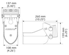 Airmar P66 Plastik Ayna 50-200 kHz 600W