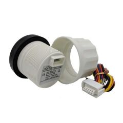 Kus Yağ Göstergesi Beyaz 0-10 Bar 12-24V 52 mm