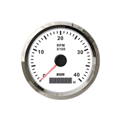 Kus Devir Göstergesi 4000 RPM Beyaz 12-24V 85 mm