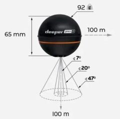 Deeper Smart Sonar Pro+2 Balık Bulucu